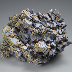 skeletal Galena, Chalcopyrite, Quartz, Siderite
