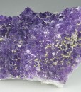 Quartz var.Amethyst, Pyrite