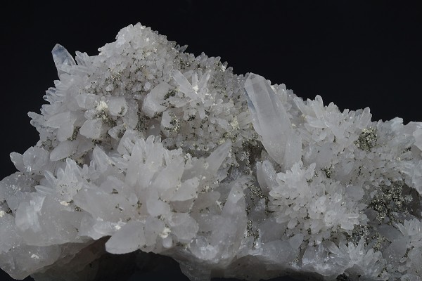 Quartz, Pyrite, Calcite