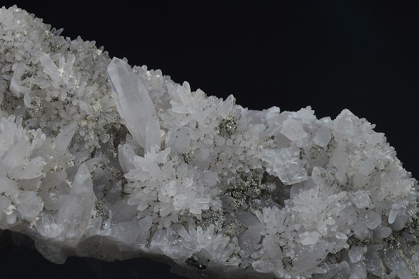 Quartz, Pyrite, Calcite