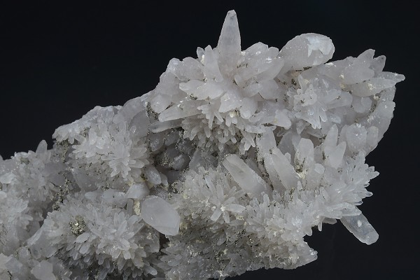 Quartz, Pyrite, Calcite