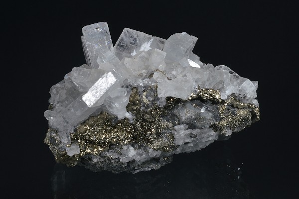 Baryte, Pyrite, Calcite