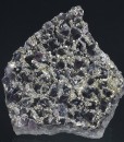 Quartz var.Amethyst, Pyrite