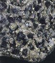 Quartz var.Amethyst, Pyrite