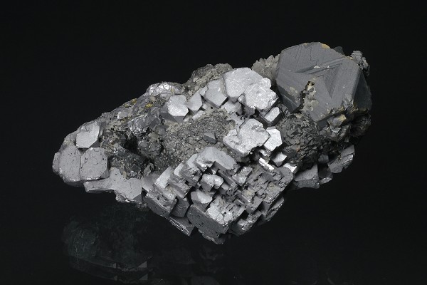 skeletal Galena, gem Sphalerite var.Cleiophane, Quartz, Chalcopyrite