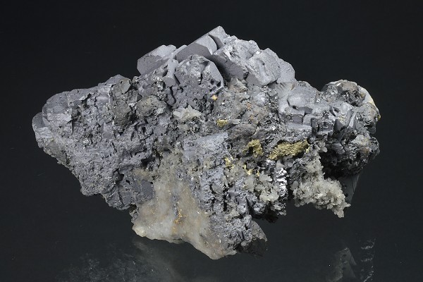skeletal Galena, gem Sphalerite var.Cleiophane, Quartz, Chalcopyrite