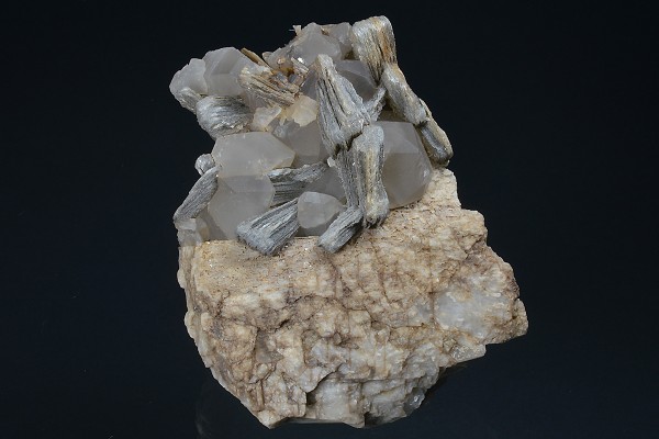 Muscovite, Feldspar, Quartz