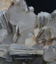 Muscovite, Feldspar, Quartz