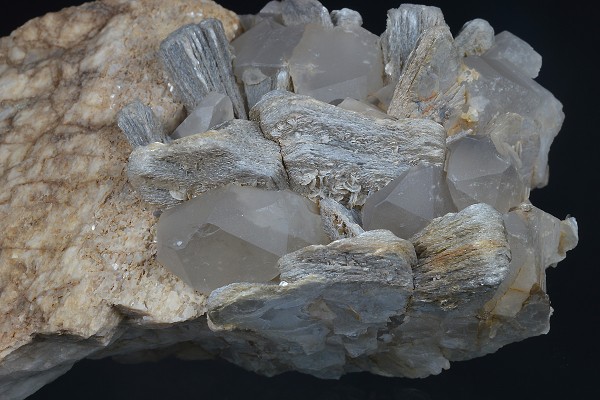 Muscovite, Feldspar, Quartz
