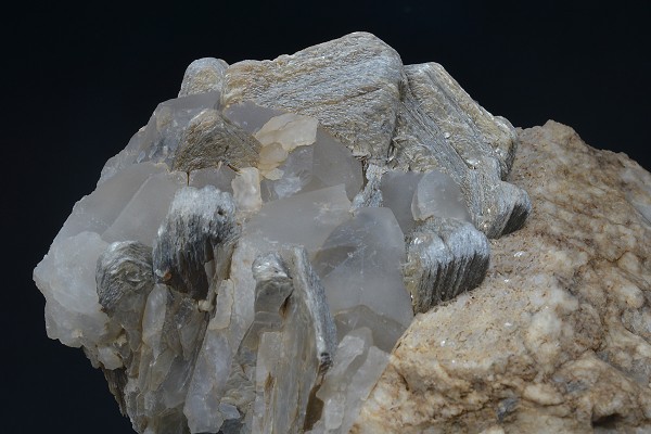 Muscovite, Feldspar, Quartz