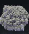 Quartz var.Amethyst, Chalcopyrite, Pyrite
