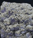 Quartz var.Amethyst, Chalcopyrite, Pyrite