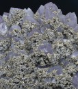 Quartz var.Amethyst, Chalcopyrite, Pyrite