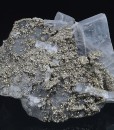 Baryte, Pyrite - floater