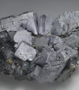 twinned and truncated Galena, gem Sphalerite var.Cleiophane