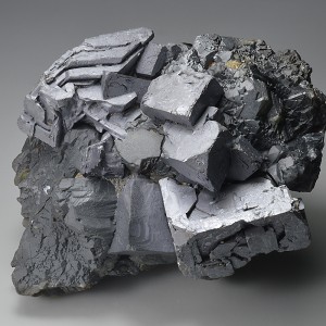 twinned and truncated Galena, gem Sphalerite var.Cleiophane