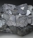 twinned and truncated Galena, gem Sphalerite var.Cleiophane