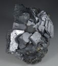twinned and truncated Galena, gem Sphalerite var.Cleiophane