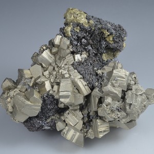 Pyrite, Sphalerite, Chalcopyrite