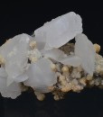 two generations Calcite on Quartz