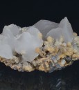 two generations Calcite on Quartz