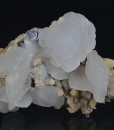 two generations Calcite on Quartz