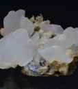 two generations Calcite on Quartz
