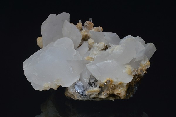 two generations Calcite on Quartz