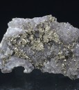 Quartz var.Amethyst, Pyrite, Calcite