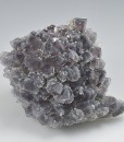 Quartz var.Amethyst, Chalcopyrite