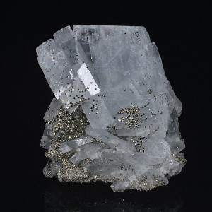 Baryte, Pyrite - floater