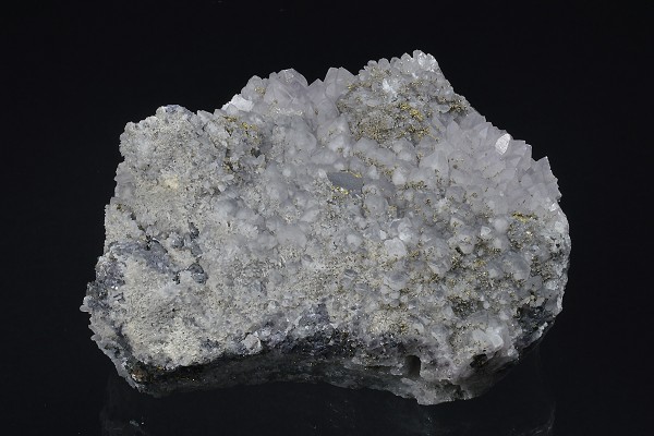Quartz, Chalcopyrite, Galena, Sphalerite