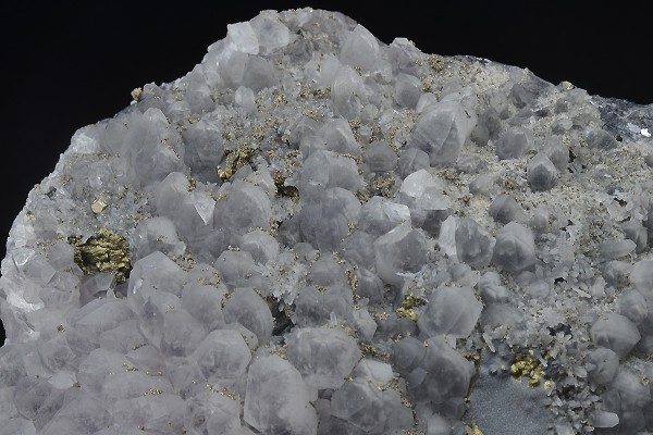 Quartz, Chalcopyrite, Galena, Sphalerite