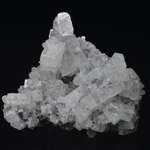 Baryte, Pyrite - floater