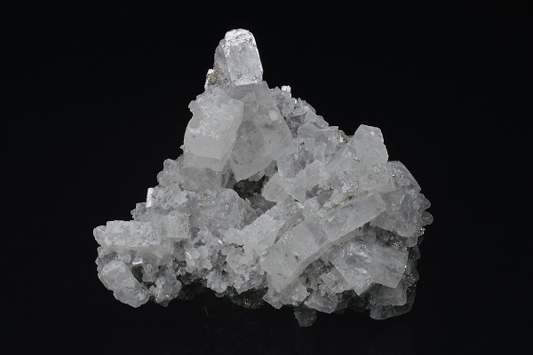 Baryte, Pyrite - floater