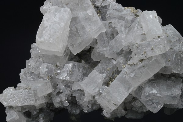 Baryte, Pyrite - floater