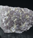 Quartz var.Amethyst, Pyrite
