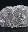 Quartz var.Amethyst, Pyrite