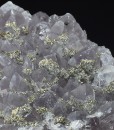 Quartz var.Amethyst, Pyrite