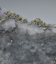 Quartz var.Amethyst, Chalcopyrite