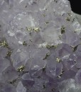 Quartz var.Amethyst, Pyrite