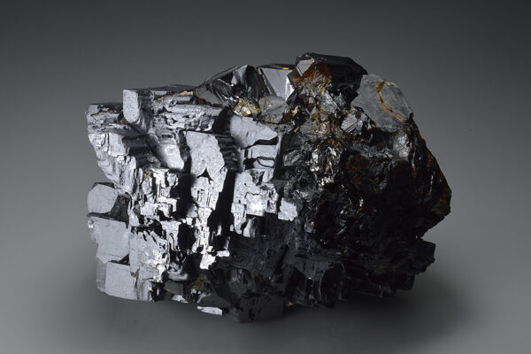skeletal Galena, gem.Sphalerite var.Cleiophane