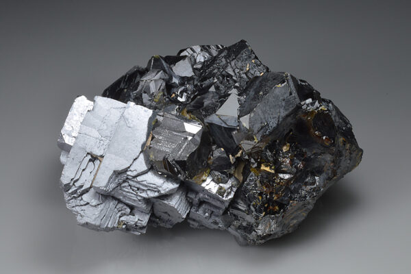 skeletal Galena, gem.Sphalerite var.Cleiophane