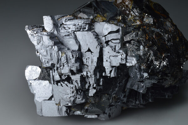 skeletal Galena, gem.Sphalerite var.Cleiophane