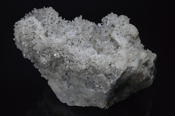 Quartz, Calcite, Chalcopyrite