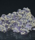 Quartz var.Amethyst, Chalcopyrite, Pyrite