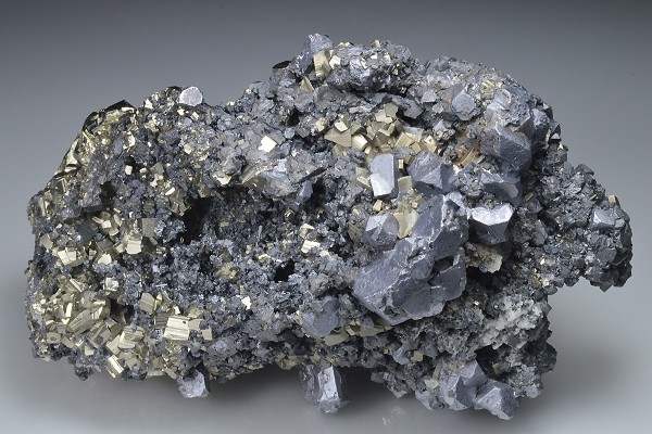 Pyrite, Sphalerite, Galena
