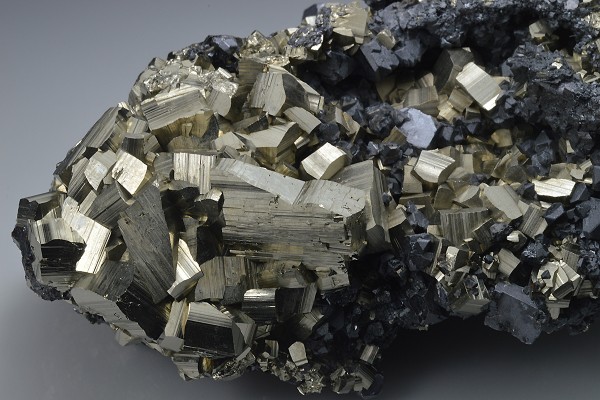 Pyrite, Sphalerite, Galena