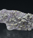 Quartz var.Amethyst, Chalcopyrite