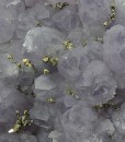 Quartz var.Amethyst, Chalcopyrite